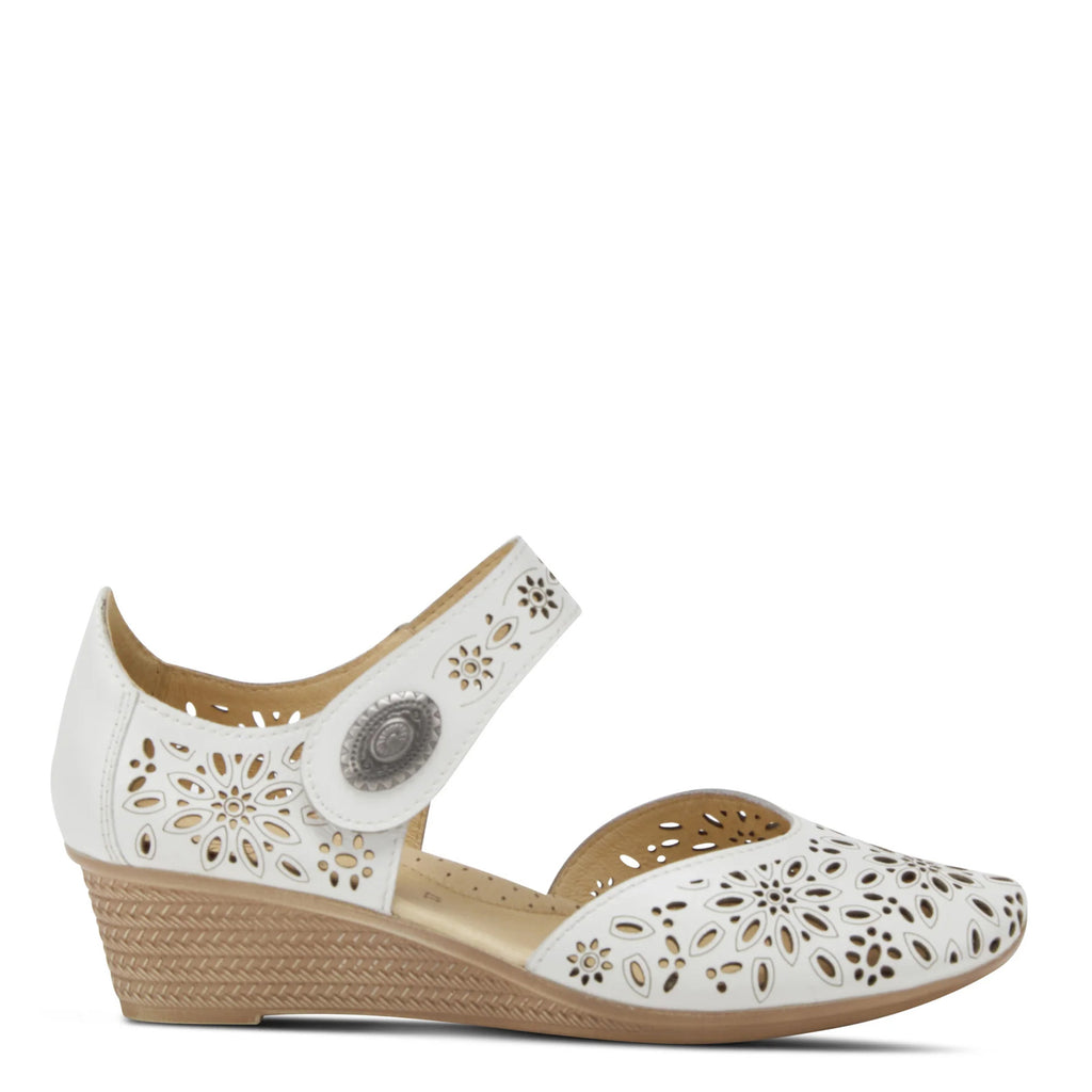 Women's Spring Step Nougat Slip-On WHITE NOUGAT WHITE