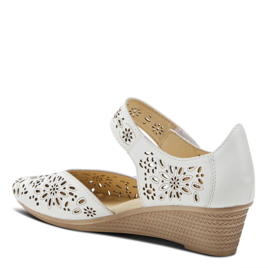Women's Spring Step Nougat Slip-On WHITE NOUGAT WHITE