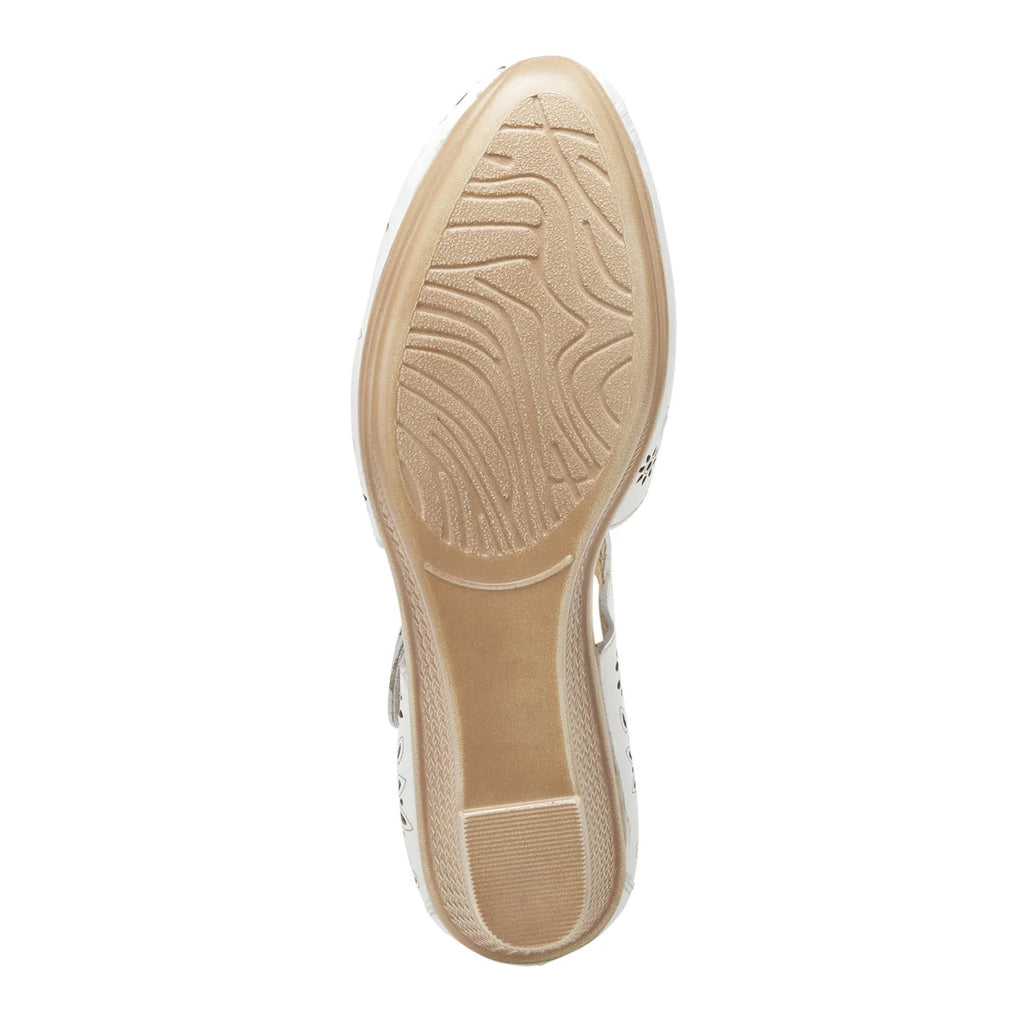 Women's Spring Step Nougat Slip-On WHITE NOUGAT WHITE