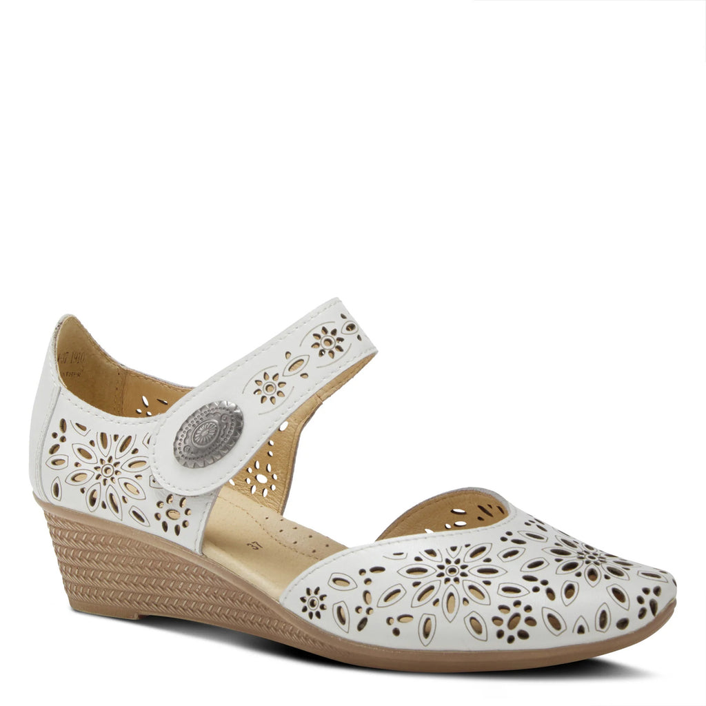 Women's Spring Step Nougat Slip-On WHITE NOUGAT WHITE