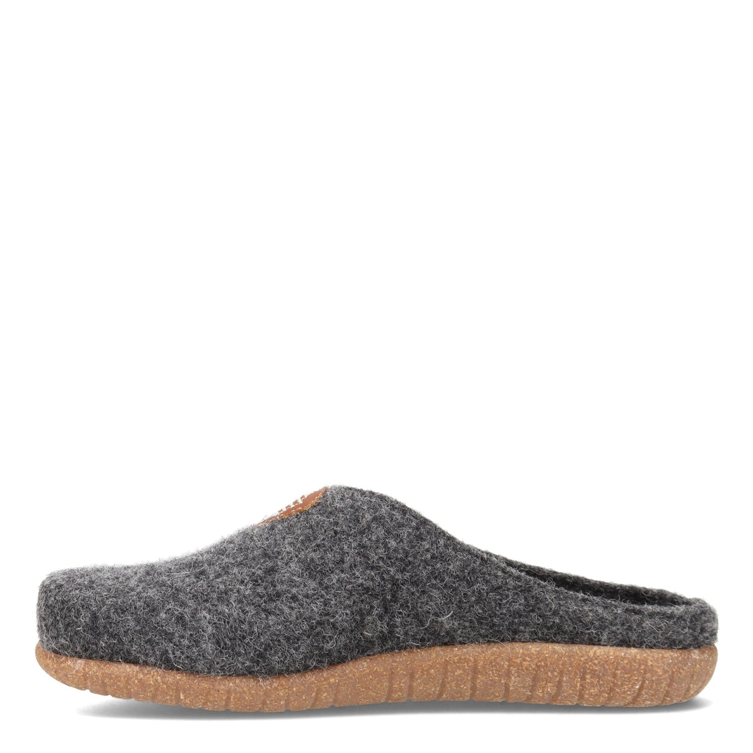 Peltz Shoes  Women's Taos My Sweet Wool Clog Charcoal NSW-3311BO-CHA