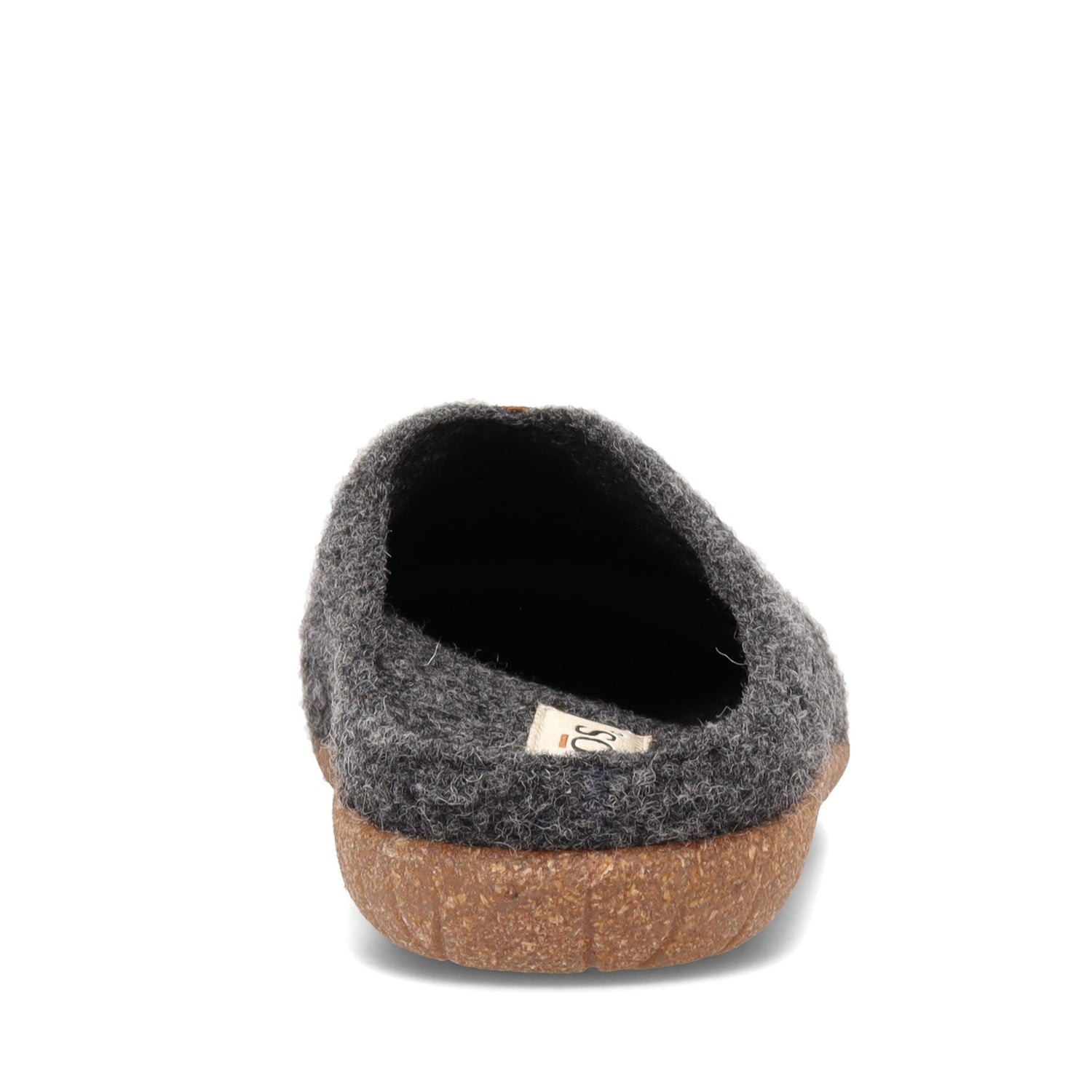 Peltz Shoes  Women's Taos My Sweet Wool Clog Charcoal NSW-3311BO-CHA