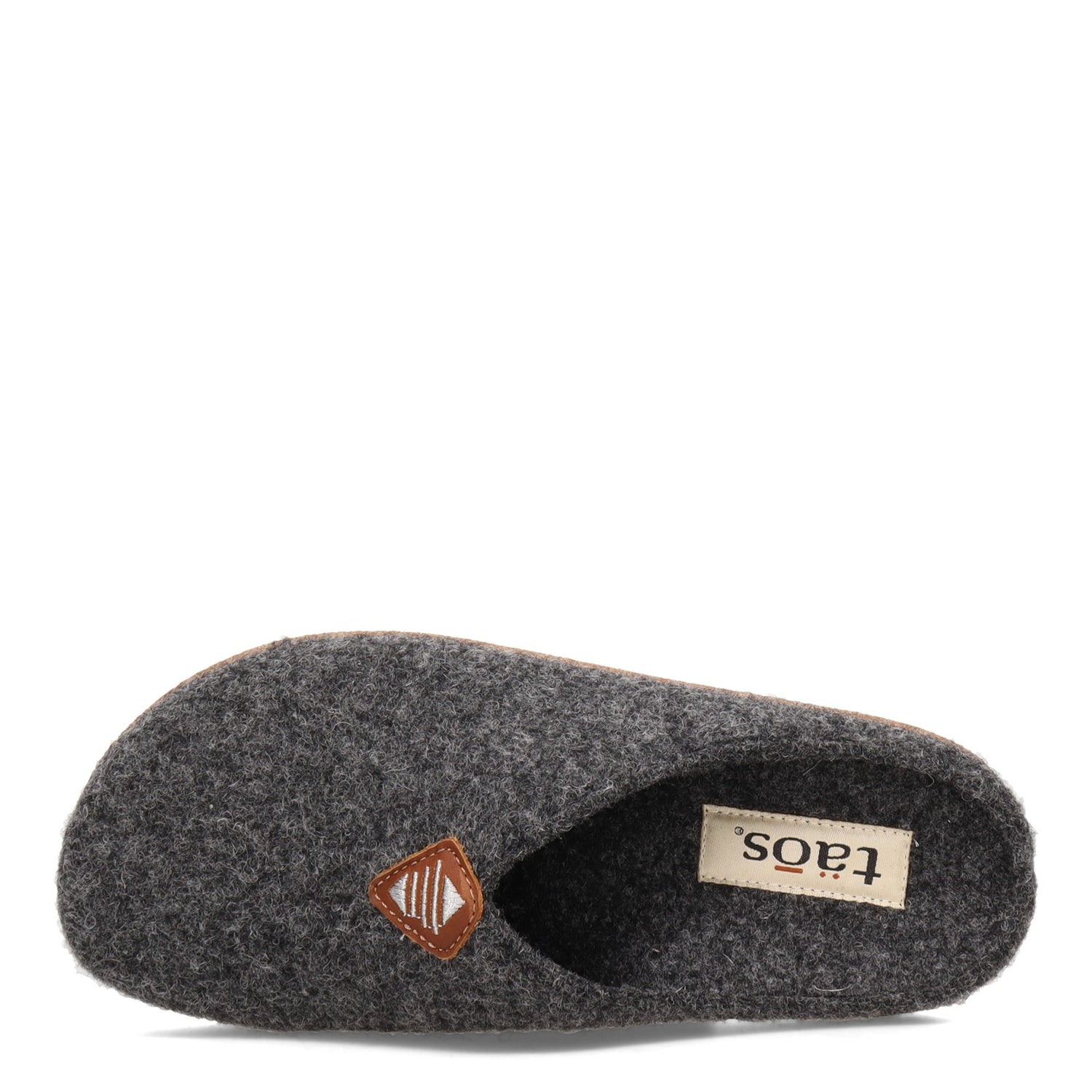 Peltz Shoes  Women's Taos My Sweet Wool Clog Charcoal NSW-3311BO-CHA