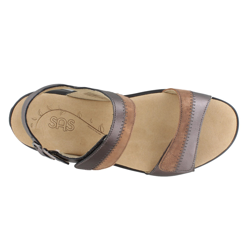 Women's SAS Nudu Sandal PEWTER NUDU DUSK