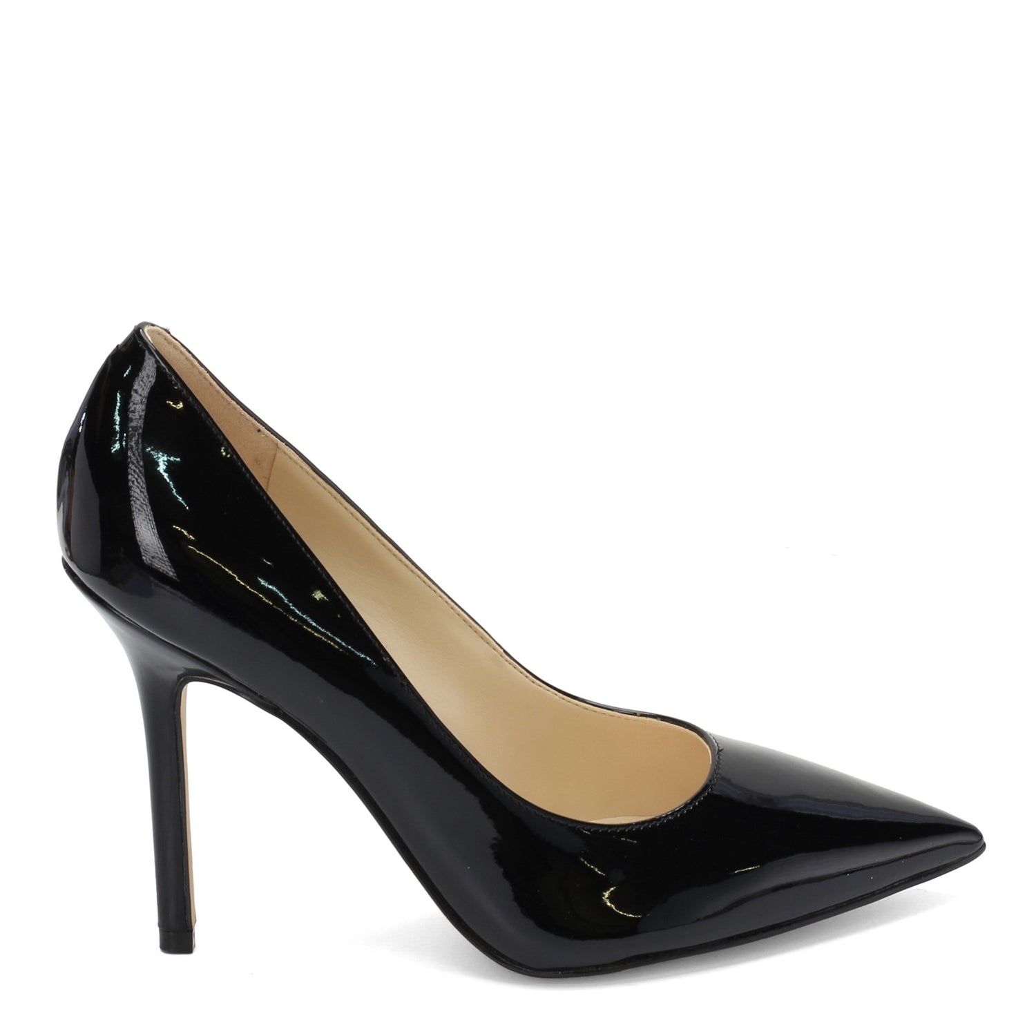 Peltz Shoes  Women's Nine West Bliss Pump BLACK NBLISS BLK