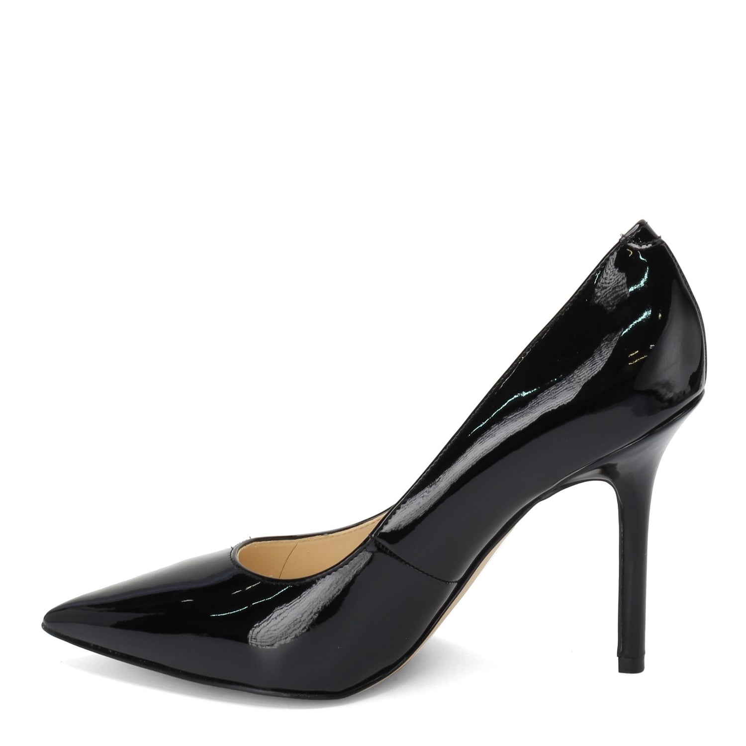 Peltz Shoes  Women's Nine West Bliss Pump BLACK NBLISS BLK