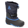 Peltz Shoes  Boy's Kamik Waterbug Boot - Wide Width - Little Kid & Big Kid NAVY / BLUE NK4227-NBL