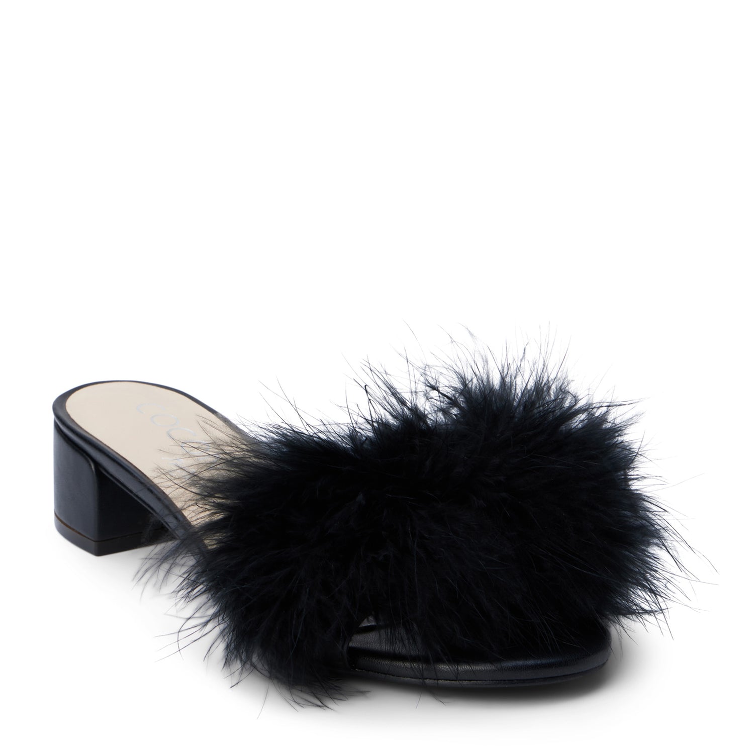 Peltz Shoes  Coconuts by Matisse Olivia Slide BLACK OLIVIA BLACK