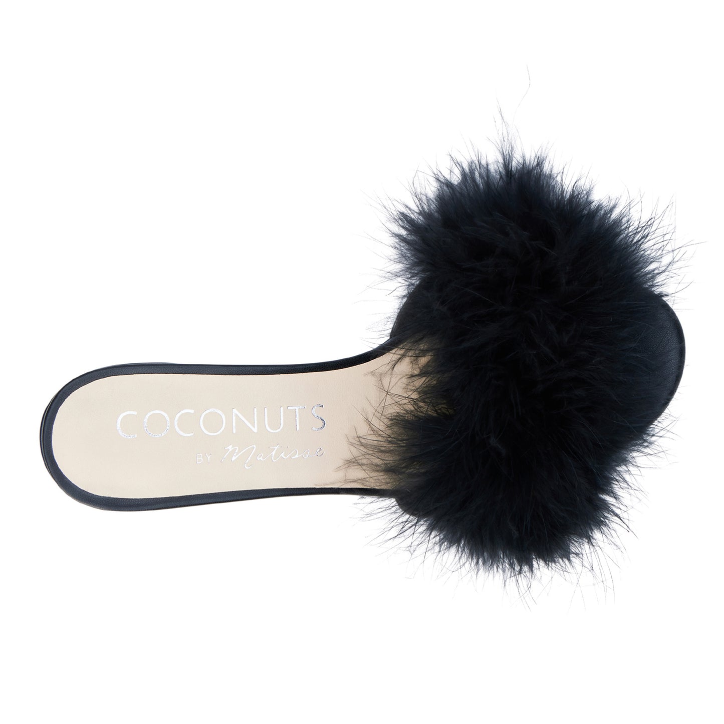 Peltz Shoes  Coconuts by Matisse Olivia Slide BLACK OLIVIA BLACK