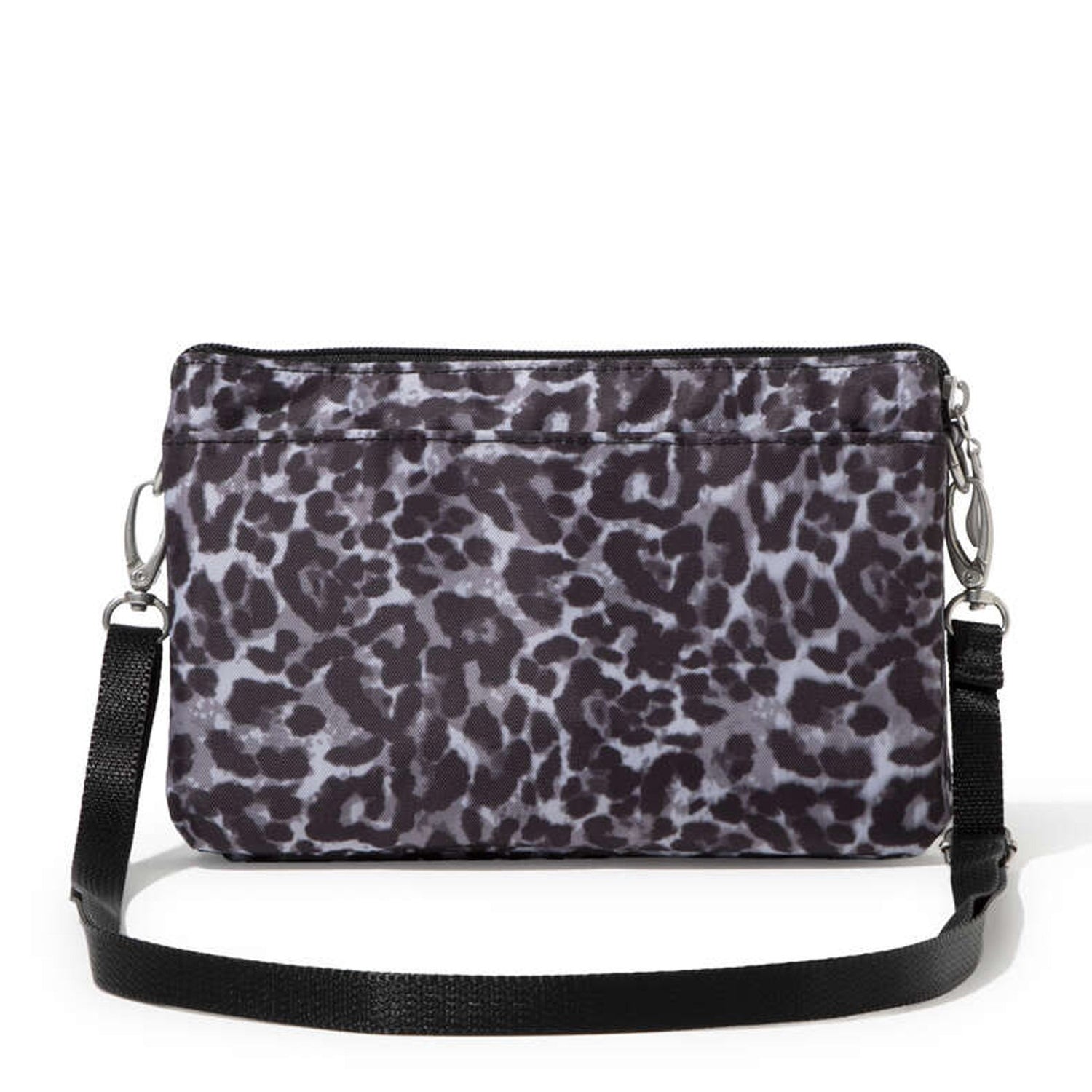 Peltz Shoes  Baggallini The Only Mini Bag CHEETAH OMC761-GREY CHE