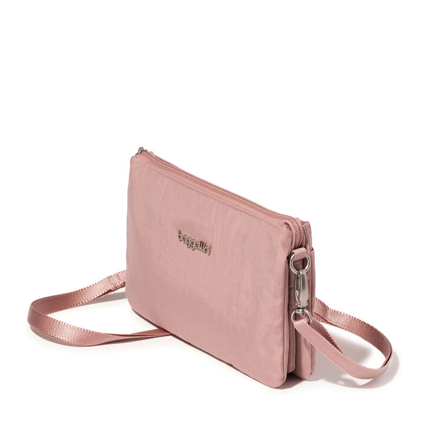 Peltz Shoes  Baggallini The Only Mini Bag WOOD ROSE OMC761-WOOD ROSE