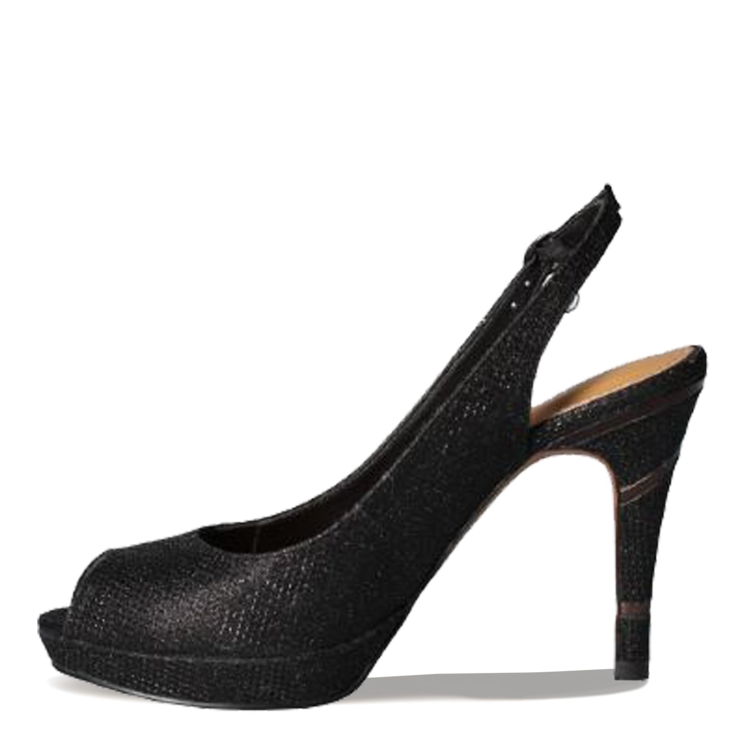 Peltz Shoes  Women's J Renee Onille Pump Black Patent ONILLE-BLACK