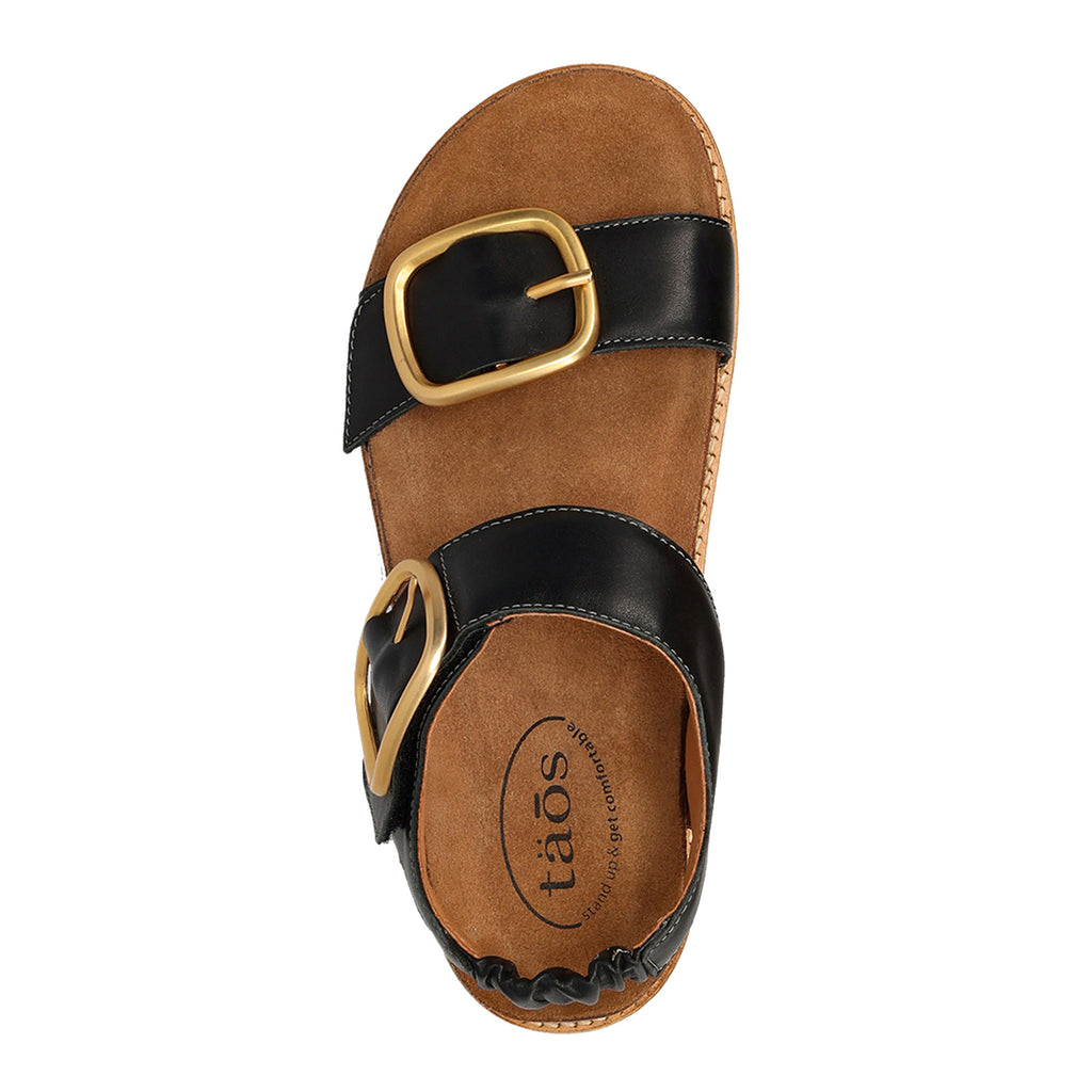 Women's Taos On The Double Sandal BLACK OTD-9395-BLK