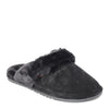 Peltz Shoes  Women's Lamo Ladies Scuff Slipper BLACK P003W-BLK