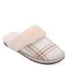 Peltz Shoes  Women's Lamo Ladies Scuff Slipper cream P003W-CRM