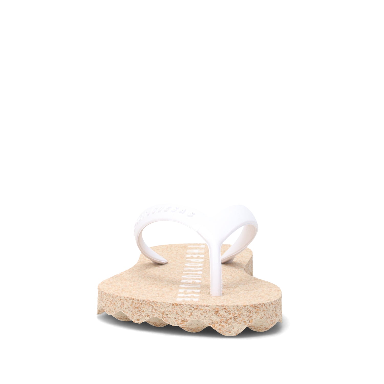 Peltz Shoes  Women's Asportuguesas Base Sandal NATURAL / WHITE P018109-000