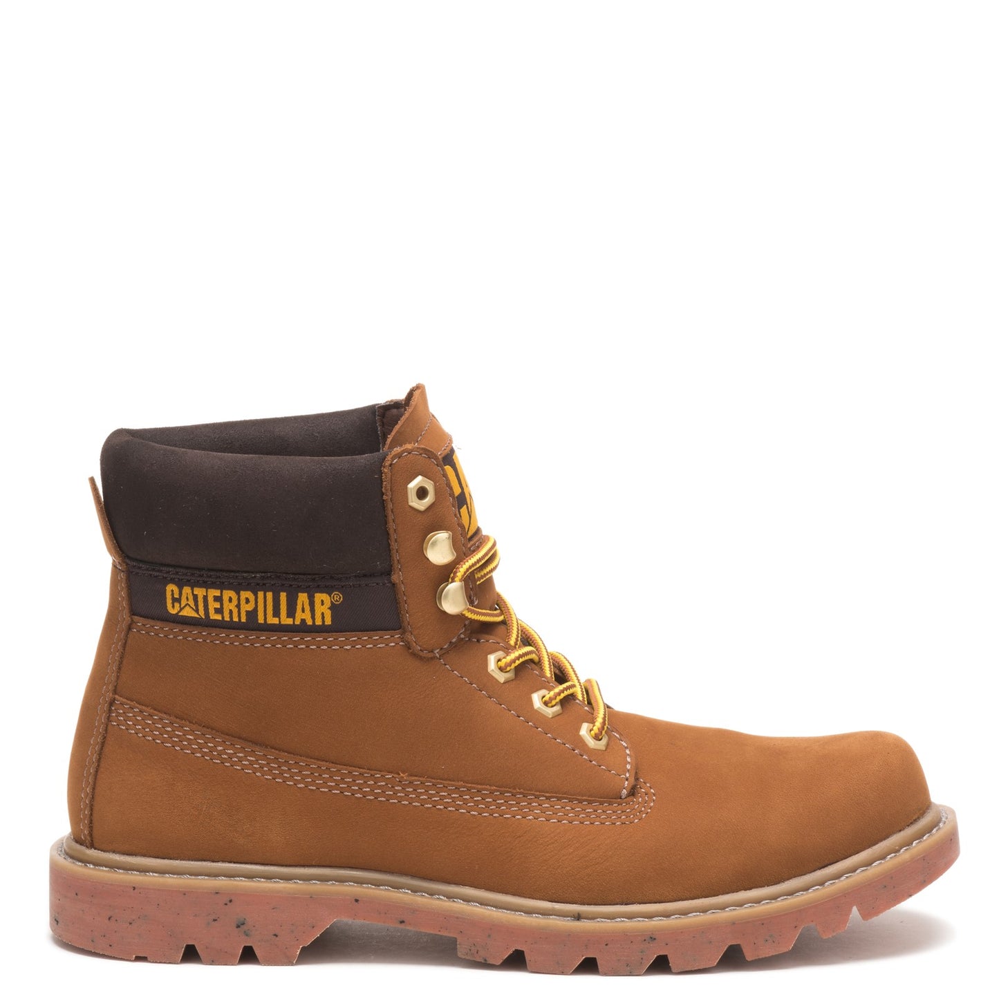 Peltz Shoes  Men's Caterpillar E Colorado Work Boot Taffy P110499