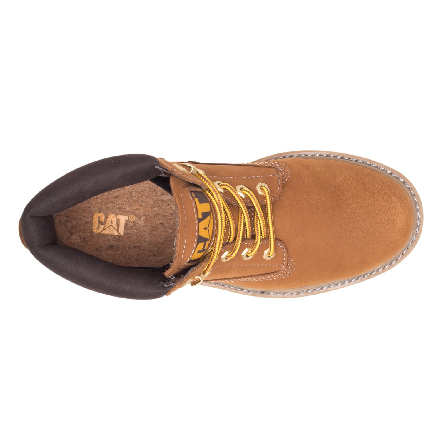 Peltz Shoes  Men's Caterpillar E Colorado Work Boot Taffy P110499