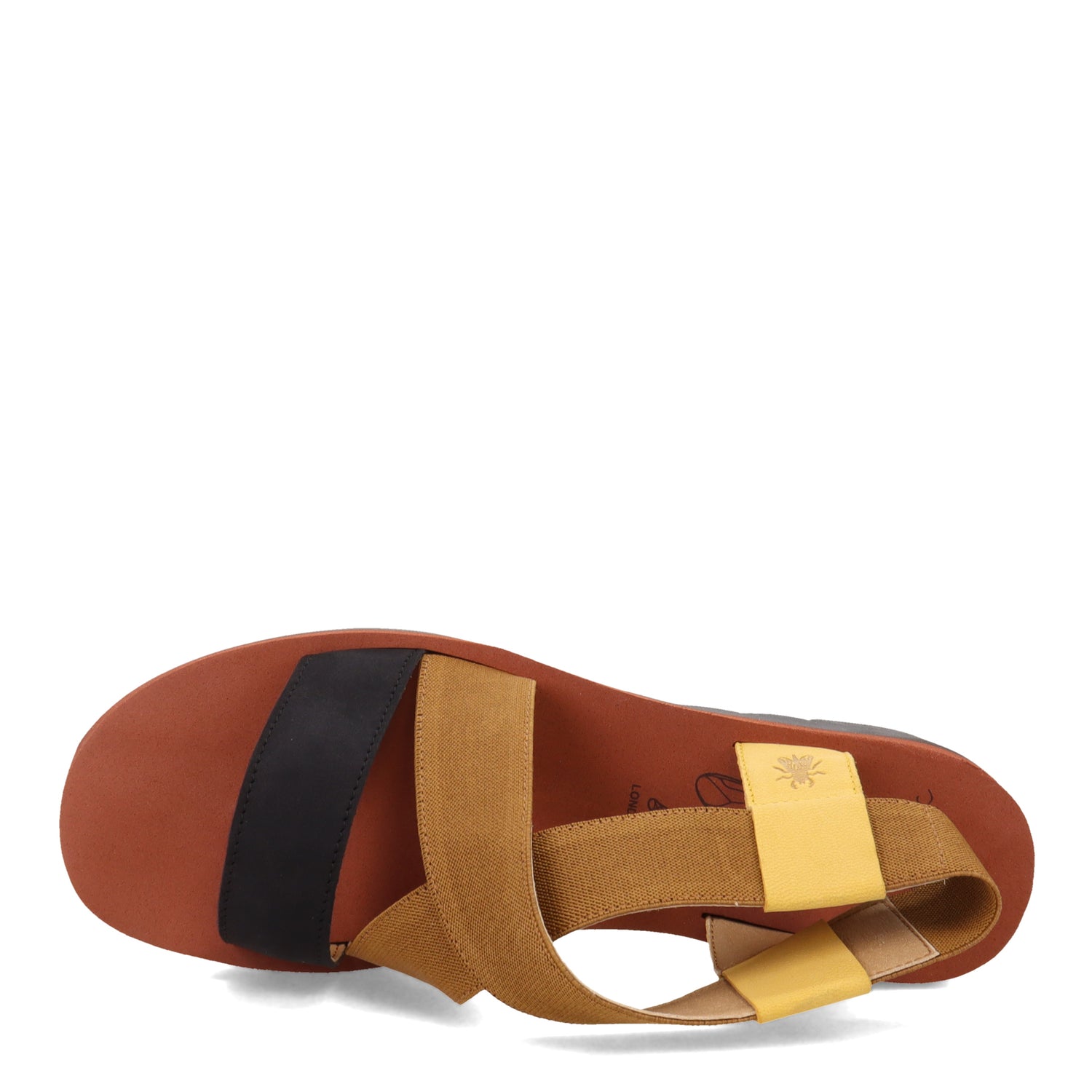 Peltz Shoes  Women's Fly Lodon Yaby Sandal BUMBLEBEE P144922-002