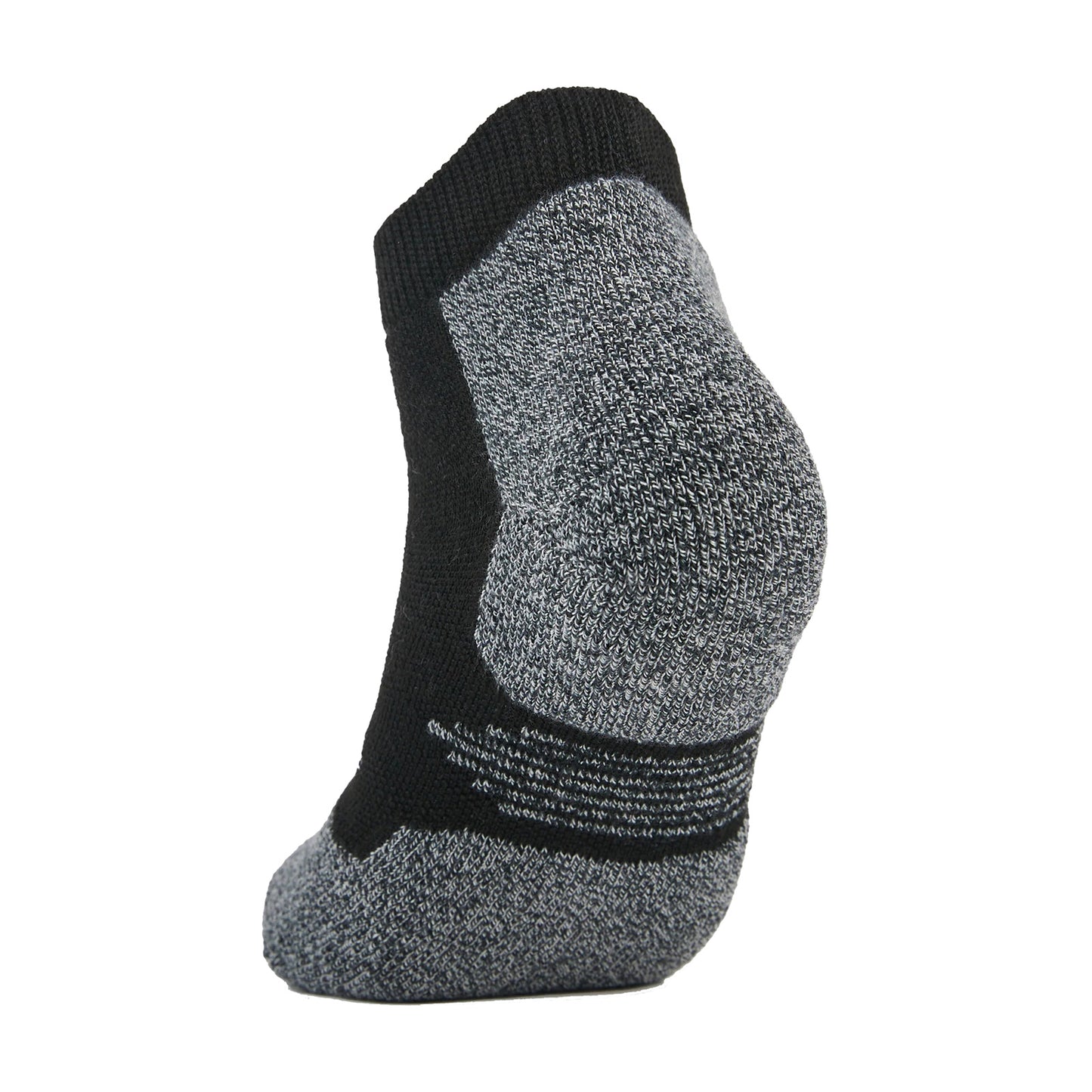Peltz Shoes  Unisex Thorlo Socks Light Cushion Low-Cut Pickleball Socks - 1 Pair Black P1CCU0-BLK