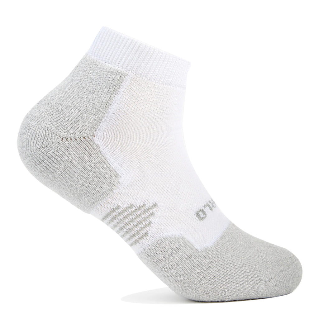 Unisex Thorlo Socks Light Cushion Low-Cut Pickleball Socks - 1 Pair WHITE P1CCU0-WHT