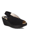Peltz Shoes  Women's Fly London Yeay Sandal BLACK P501387-004