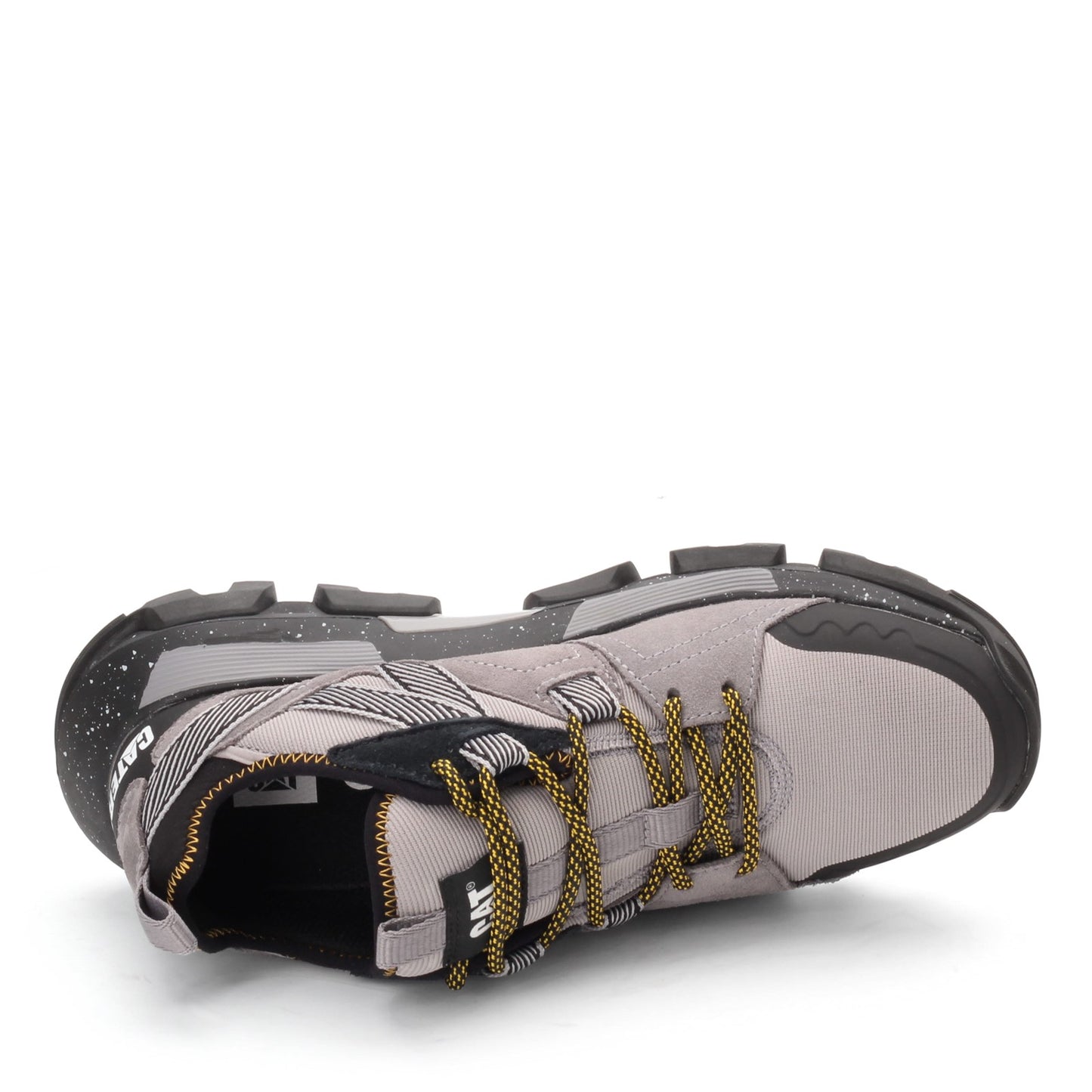 Peltz Shoes  Unisex Caterpillar Raider Sport Work Shoe - Wide Width GREY BLACK P724509