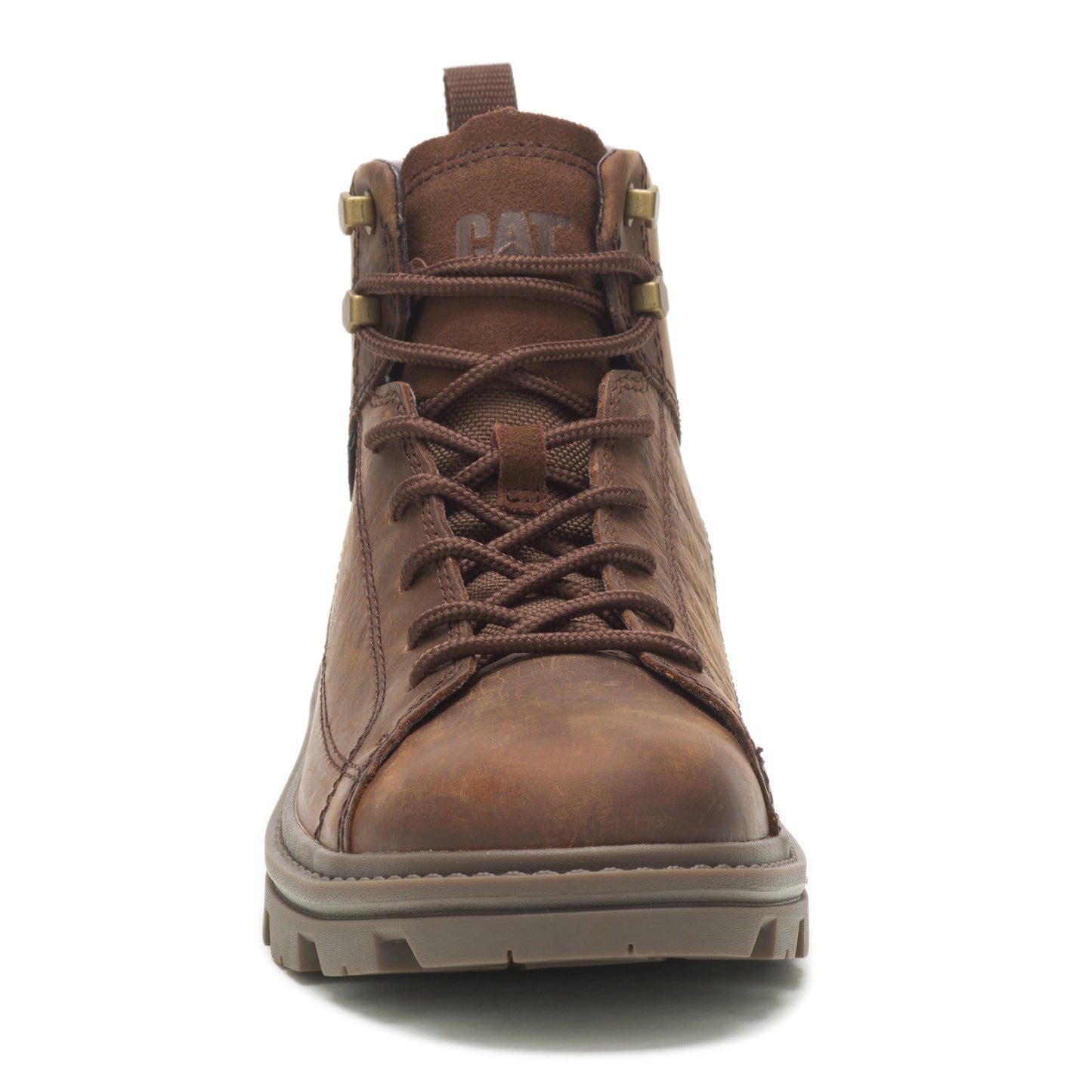 Peltz Shoes  Men's Caterpillar Modulate Waterproof Boot REAL BROWN P725406
