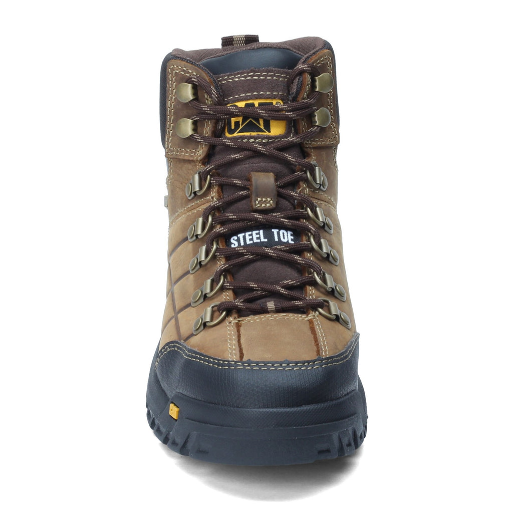 Men's Caterpillar Threshold Waterproof Work Boot BROWN P90935
