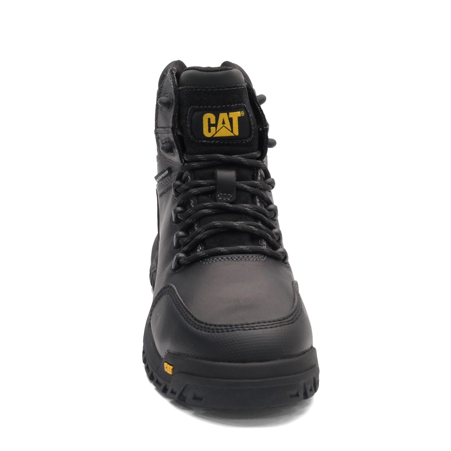 Peltz Shoes  Men's Caterpillar Resorption Work Boot BLACK P90976