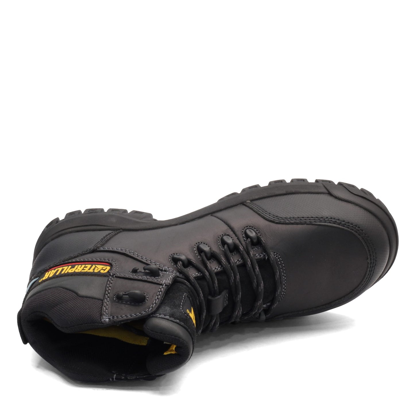 Peltz Shoes  Men's Caterpillar Resorption Work Boot BLACK P90976