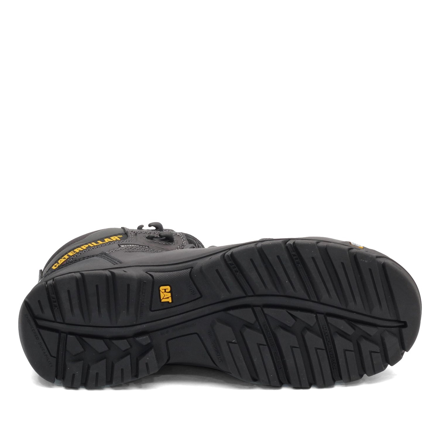 Peltz Shoes  Men's Caterpillar Resorption Work Boot BLACK P90976