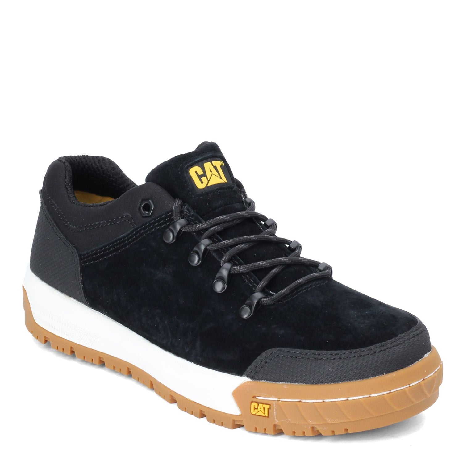 Peltz Shoes  Men's Caterpillar Converge Steel Toe Sneaker BLACK P91029