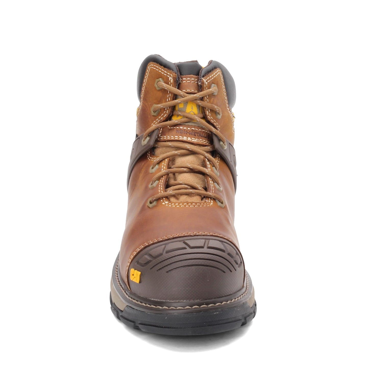 Peltz Shoes  Men's Caterpillar Excavator Superlite Nano Toe Work Boot DARK BEIGE P91218