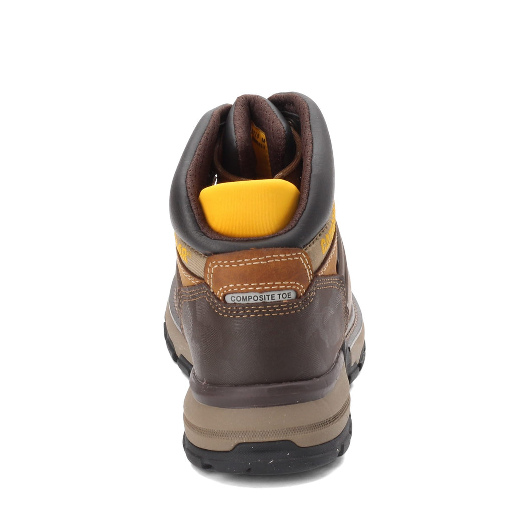 Men's Caterpillar Excavator Superlite Nano Toe Work Boot DARK BEIGE P91218
