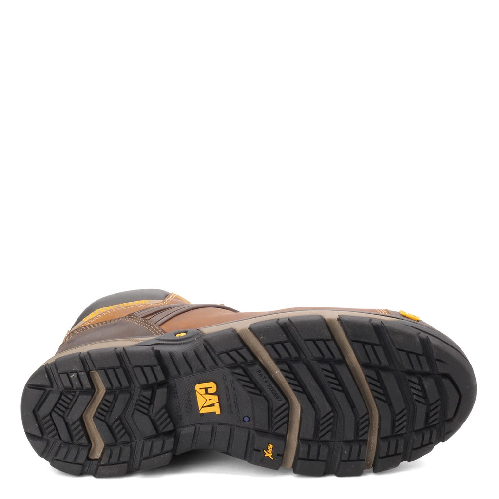 Men's Caterpillar Excavator Superlite Nano Toe Work Boot DARK BEIGE P91218