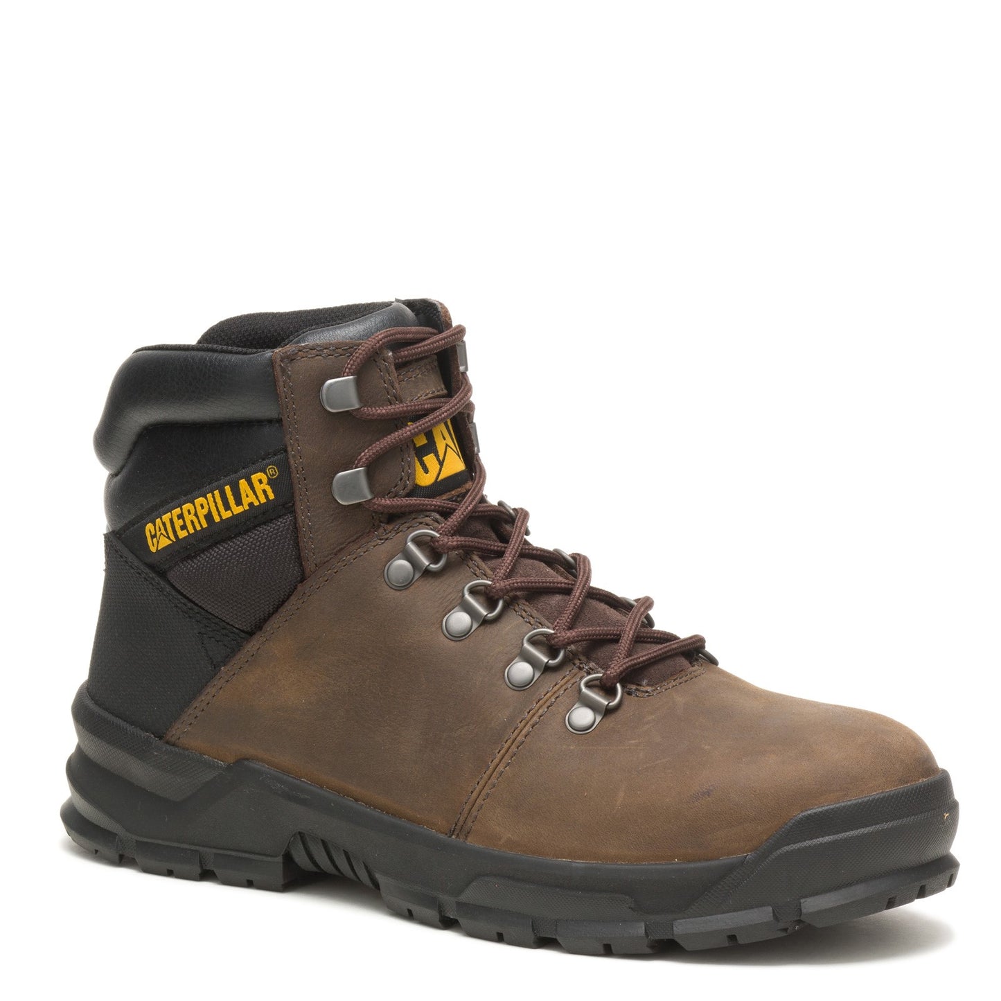 Peltz Shoes  Men's Caterpillar Charge ST Work Boot COFFEE BEAN P91266