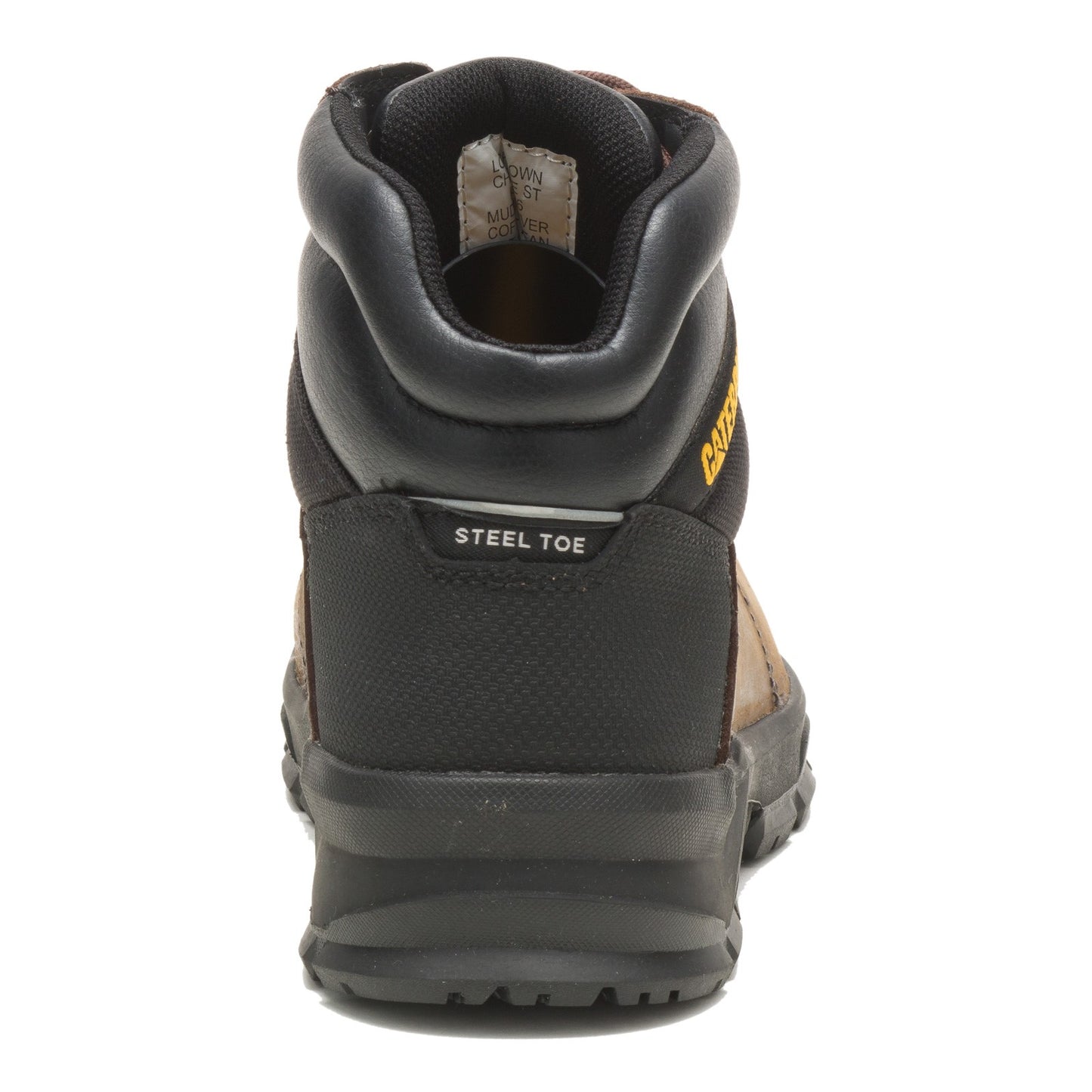 Peltz Shoes  Men's Caterpillar Charge ST Work Boot COFFEE BEAN P91266