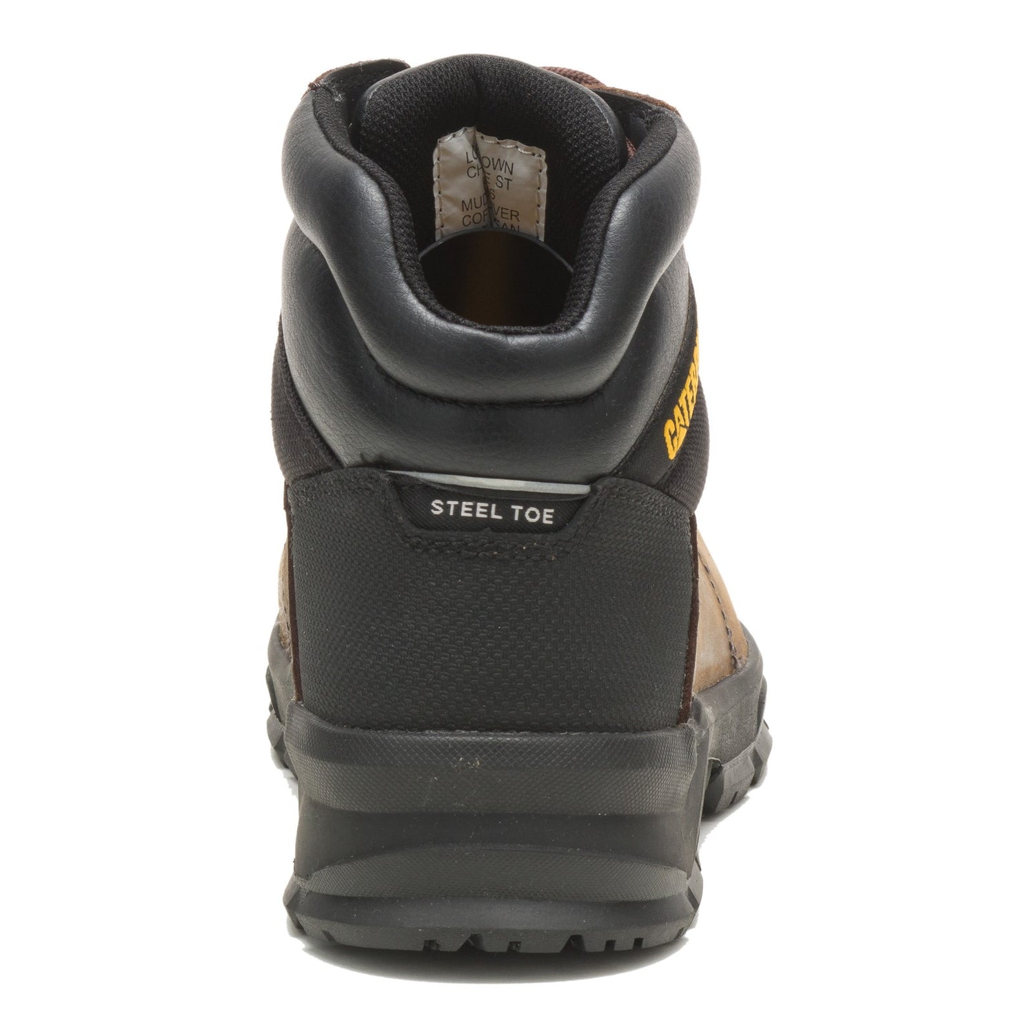 Peltz Shoes  Men's Caterpillar Charge ST Work Boot COFFEE BEAN P91266