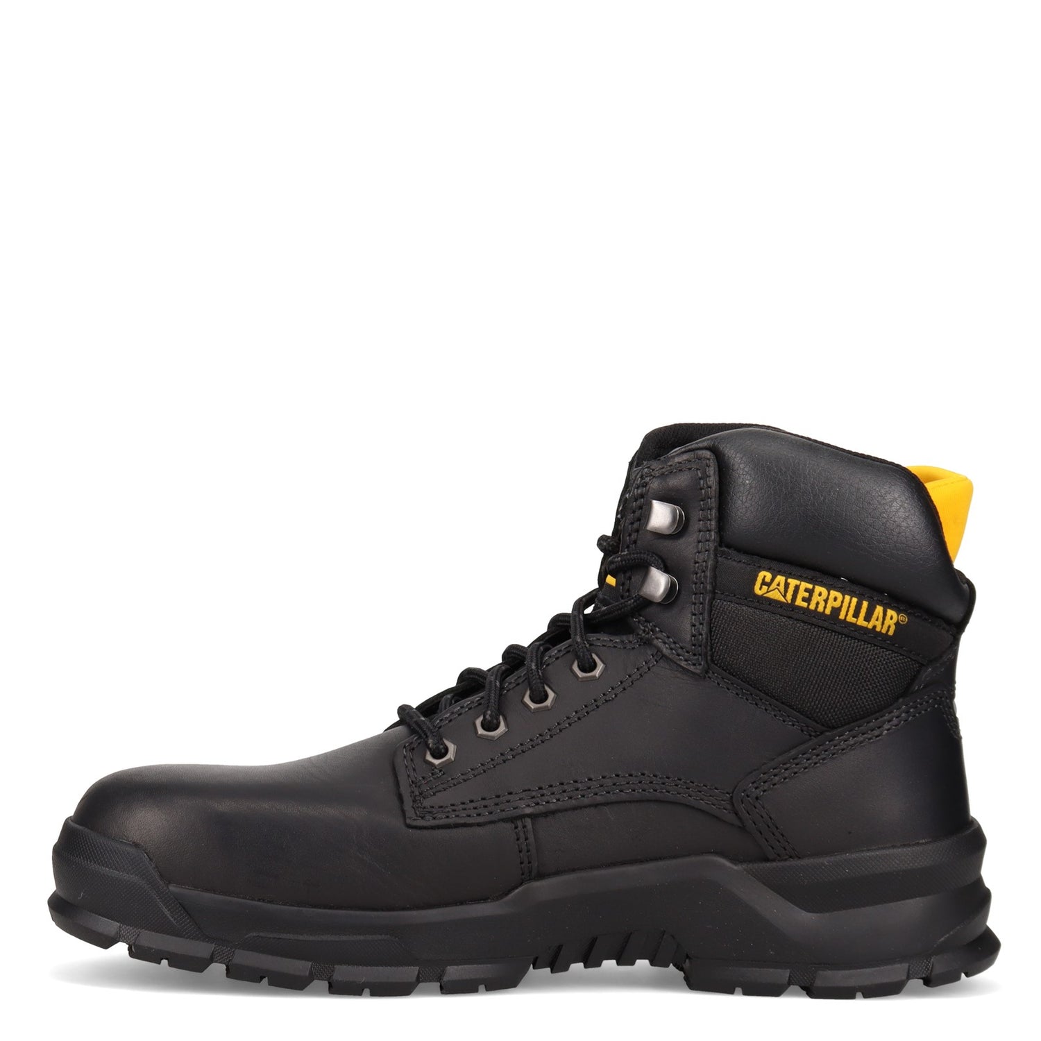 Peltz Shoes  Men's Caterpillar Mobilize Alloy Toe Work Boot BLACK P91267