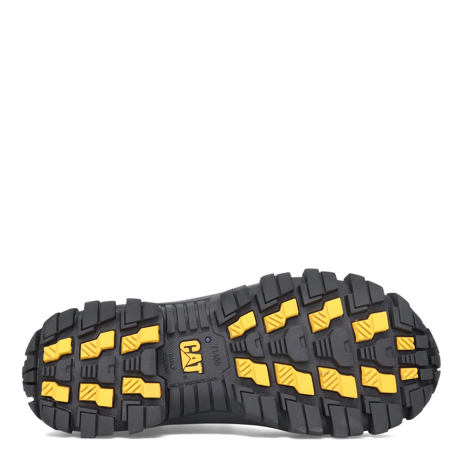 Peltz Shoes  Men's Caterpillar Invader Steel Toe Work Shoe BLACK P91274