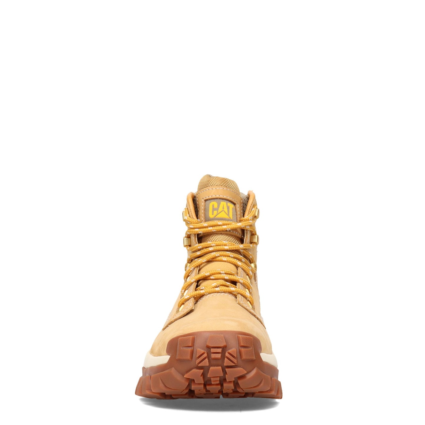 Peltz Shoes  Men's Caterpillar Invader High Steel Toe Work Boot HONEY P91286