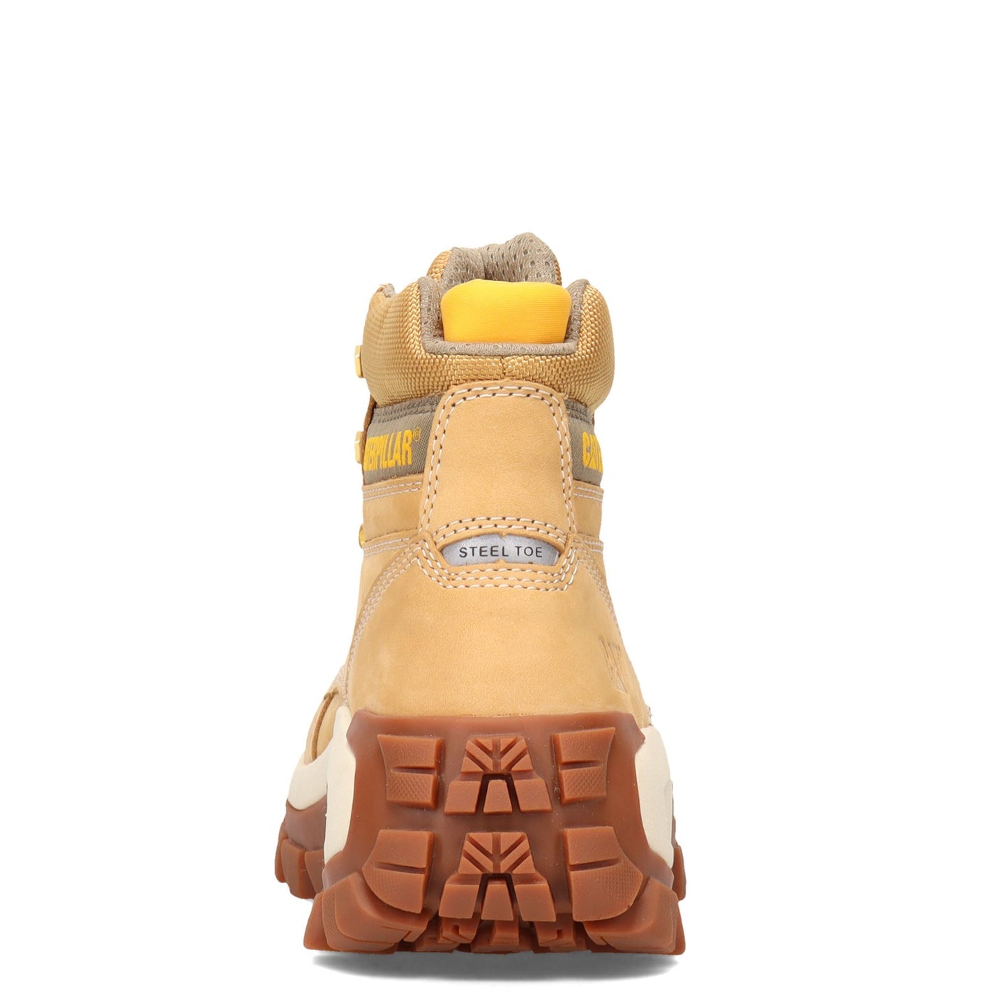 Peltz Shoes  Men's Caterpillar Invader High Steel Toe Work Boot HONEY P91286