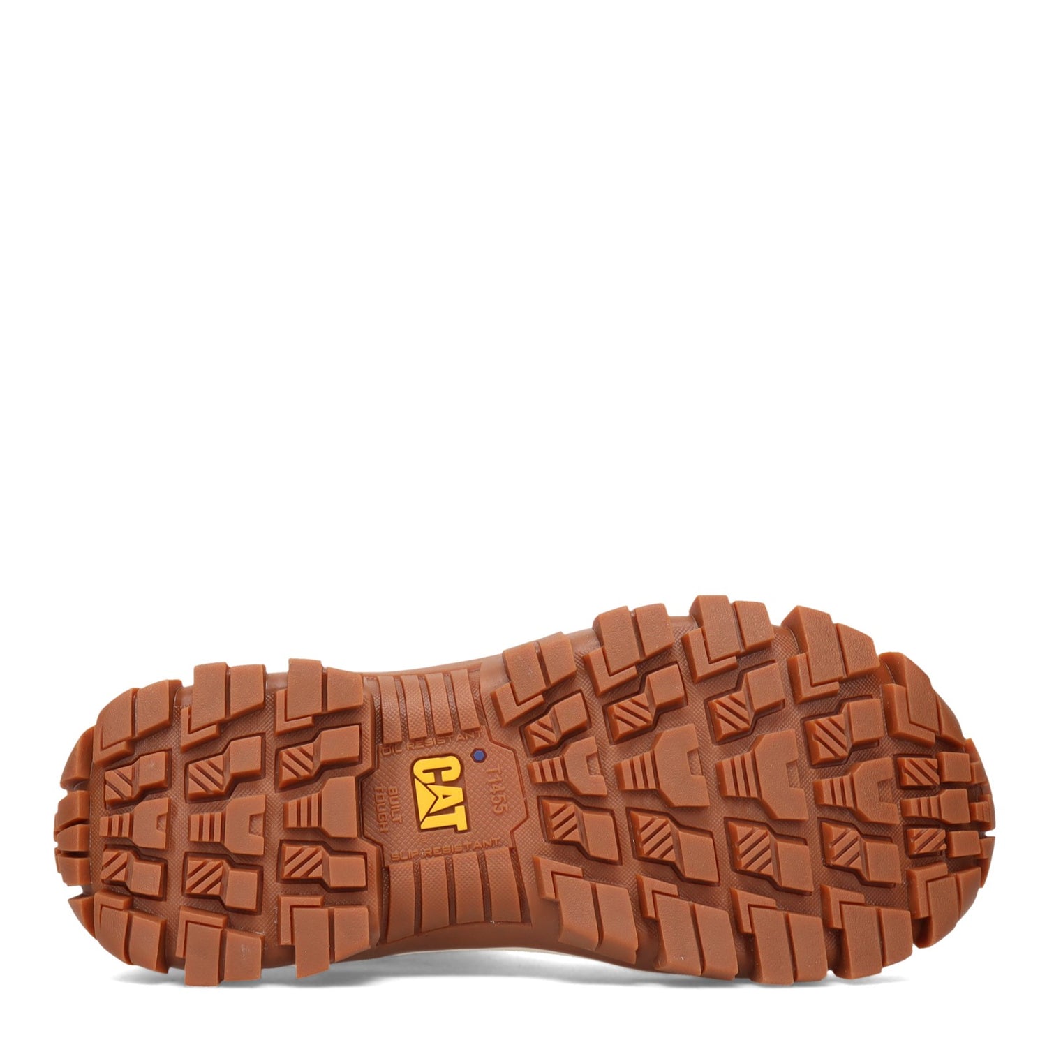 Peltz Shoes  Men's Caterpillar Invader High Steel Toe Work Boot HONEY P91286