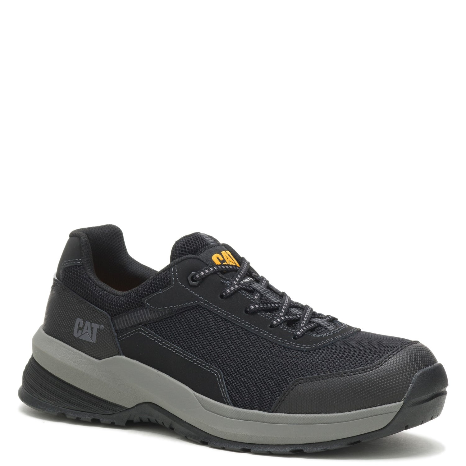 Peltz Shoes  Men's Caterpillar Streamline 2.0 Comp Toe Work Shoe BLACK P91352