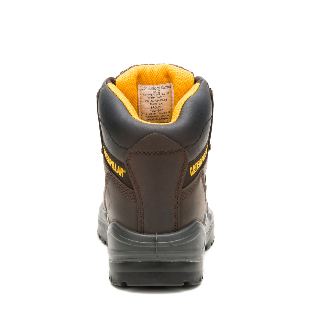 Men's Caterpillar, Striver Waterproof Steel Toe Work Boot