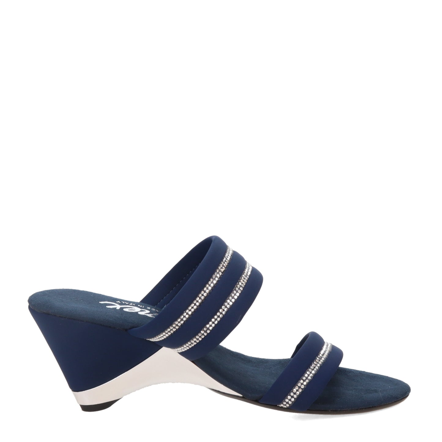 Peltz Shoes  Women's Onex Palloma Sandal NAVY PALLOMA-NVY