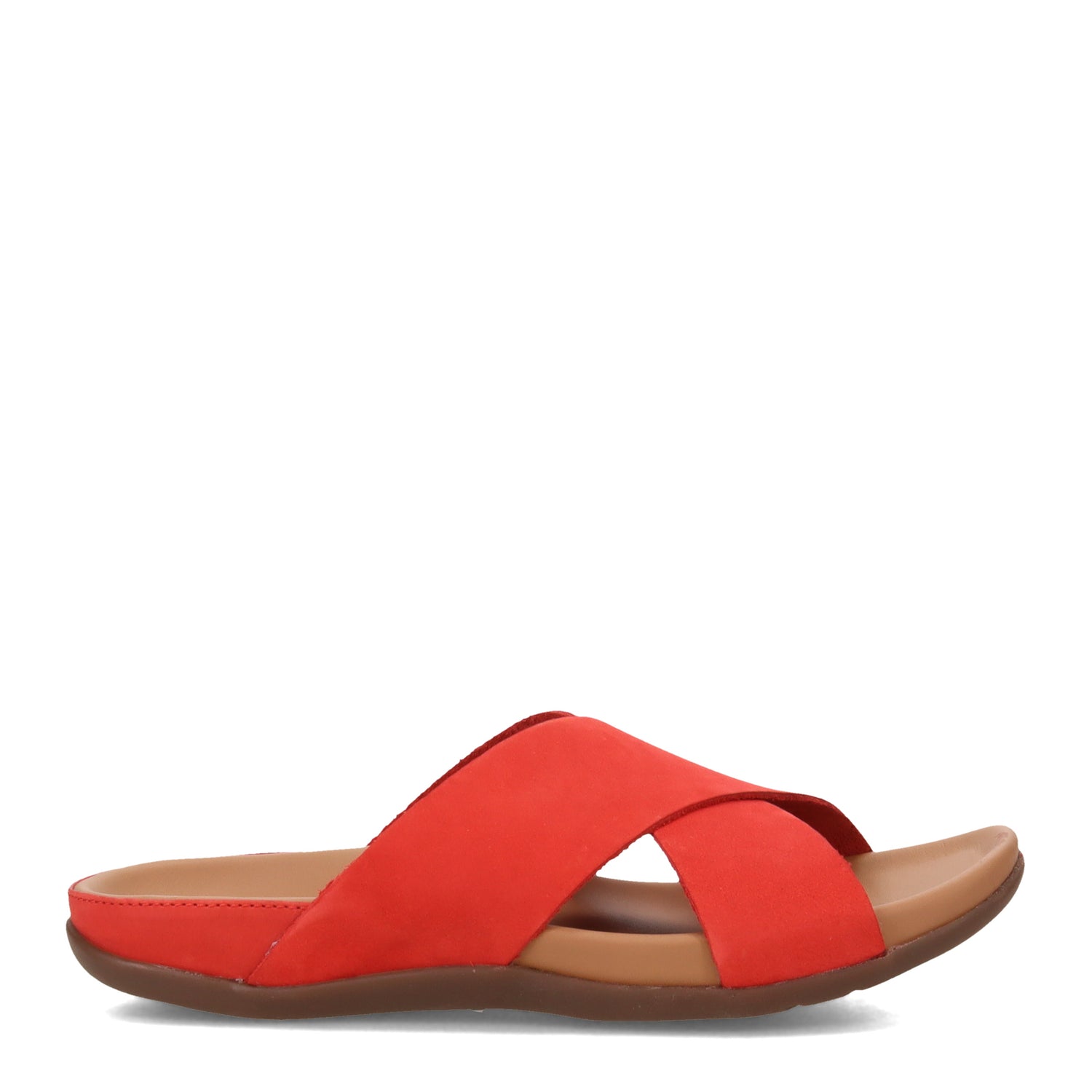 Peltz Shoes  Women's Strive Palma Sandal SCARLET PALMA-SCARLET