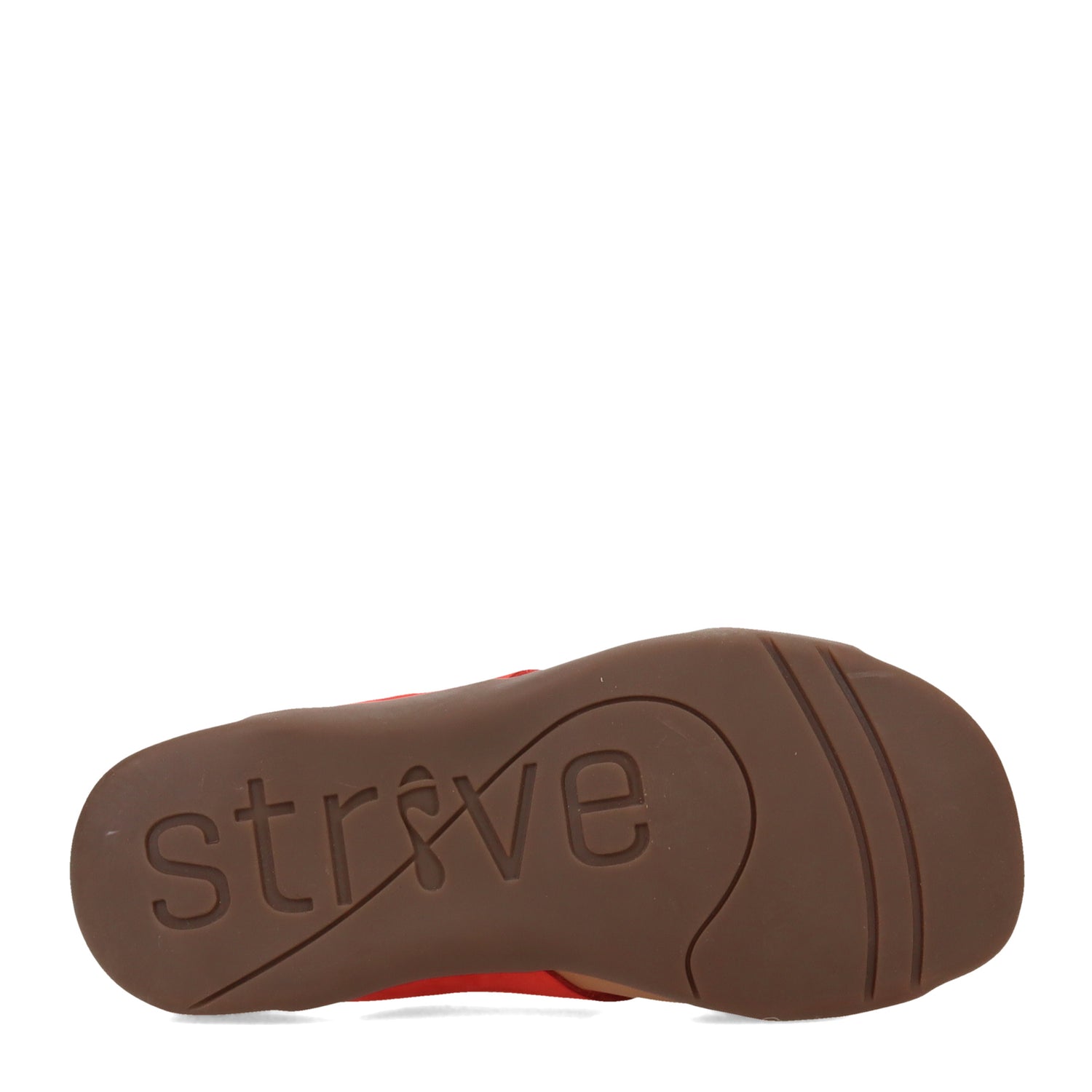 Peltz Shoes  Women's Strive Palma Sandal SCARLET PALMA-SCARLET