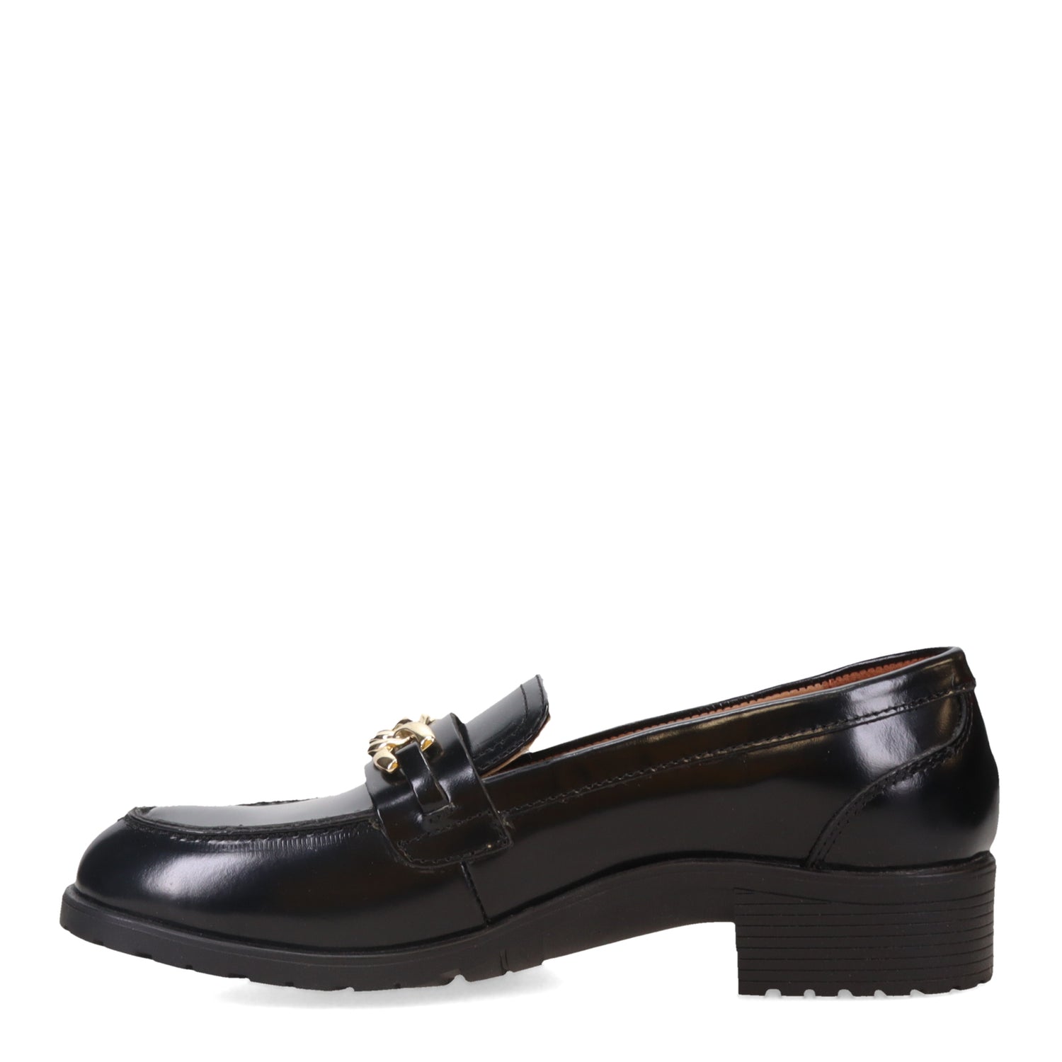 Peltz Shoes  Women's Strive Paris Loafer Black Patent PARIS-BLACKP